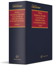 Federal Income Taxation of Corporations and Shareholders: Forms