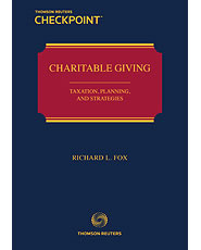 Charitable Giving: Taxation, Planning, and Strategies