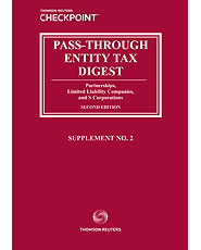 Pass-Through Entity Tax Digest, Second Edition