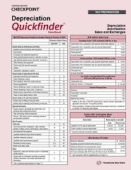 Quickfinder Depreciation Handbook