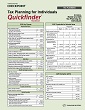 Tax Planning for Individuals Quickfinder Handbook