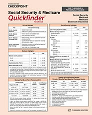 Social Security & Medicare Quickfinder Handbook